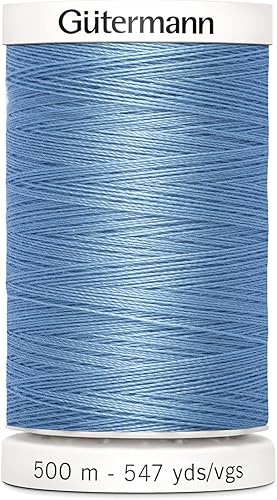 Miniatura 2 de Gutermann 24339 - Hilo para coser todo, 547 yardas, color azul cobalto