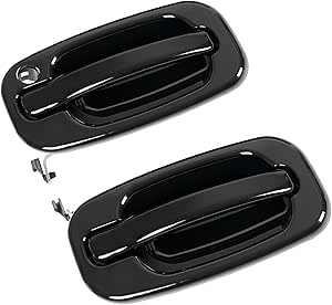 New Chrome Rear Passenger Side Exterior Door Handle For 07-13 Silverado Sierra E - Foto 7