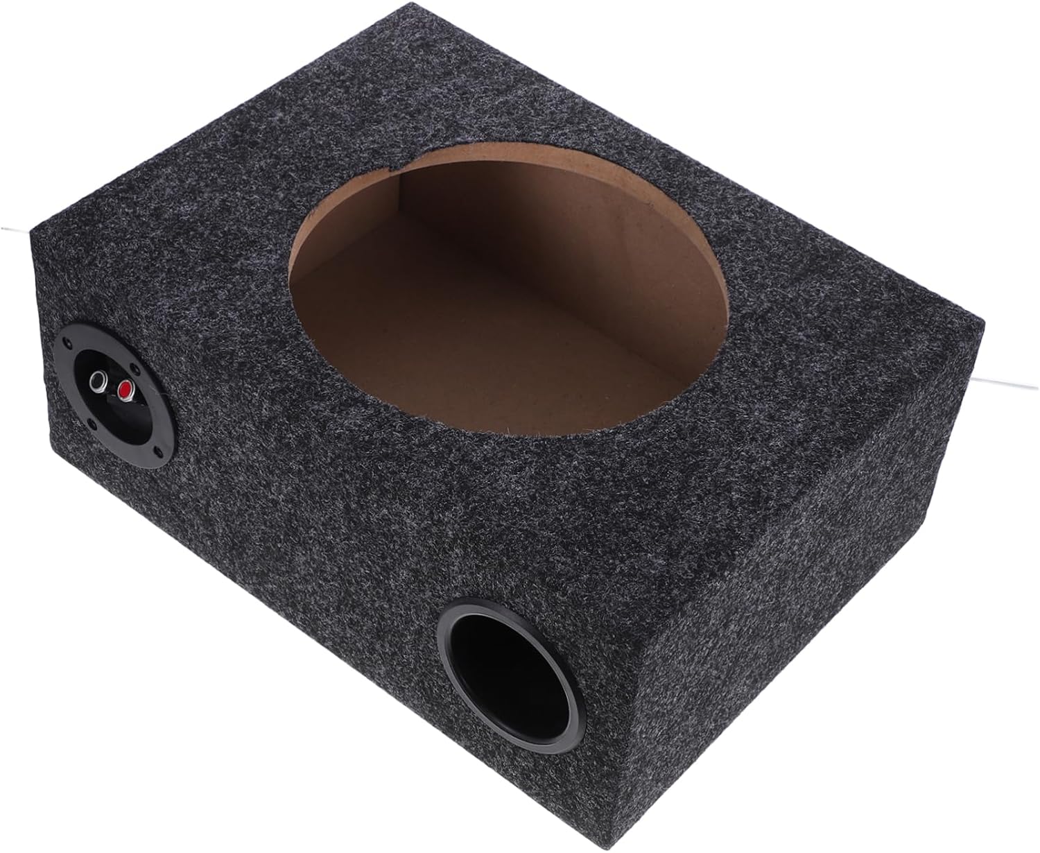 Cabilock Car Subwoofer Enclosure Box for Enhanced Audio Performance Slim Design Easy Installation Materials for Vehicles