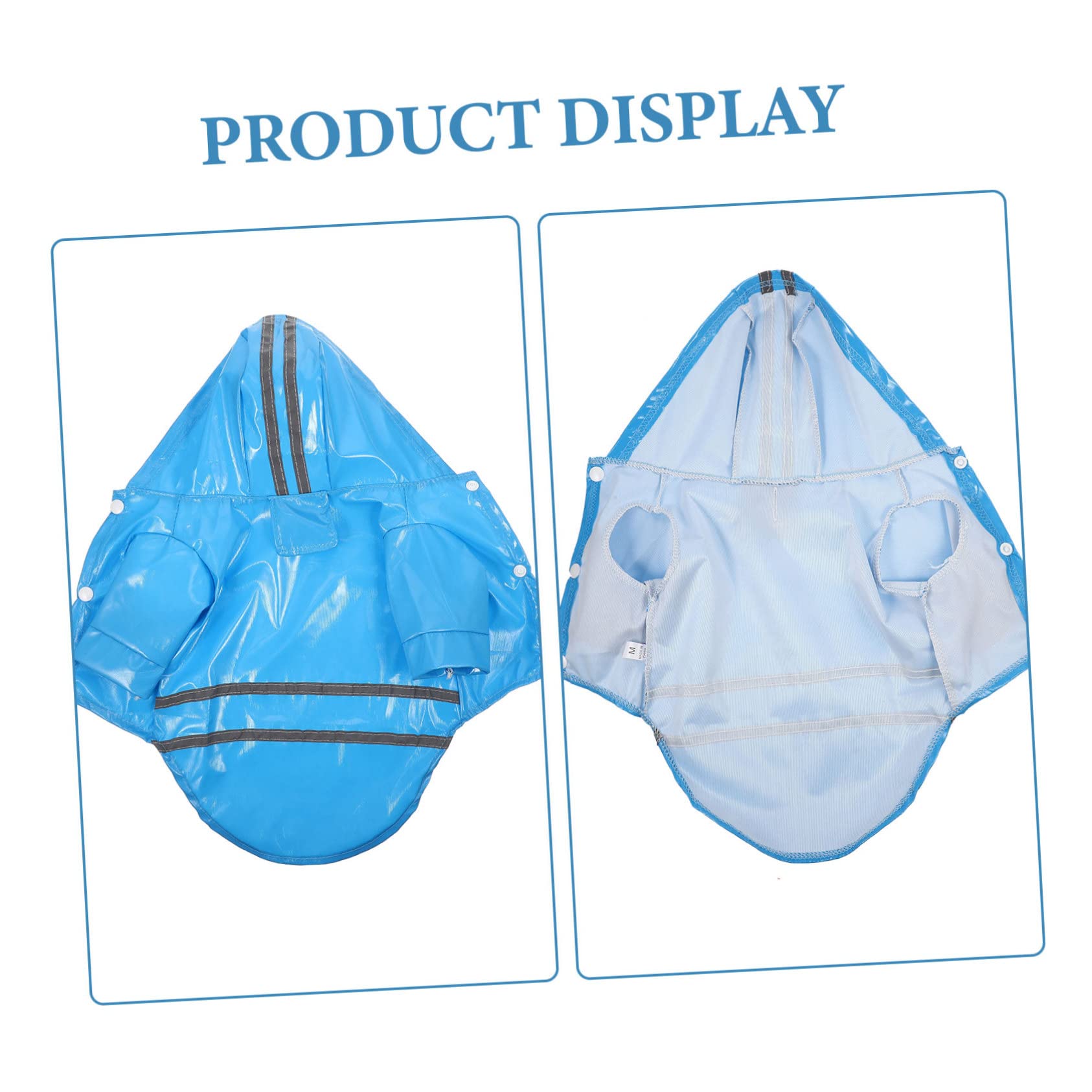 Manteaux de Pluie imperméables pour Chien, imperméable pour Chien, 4 pièces, imperméable pour Petit Chien, vêtements pour Chien, Veste de Pluie, imperméables po