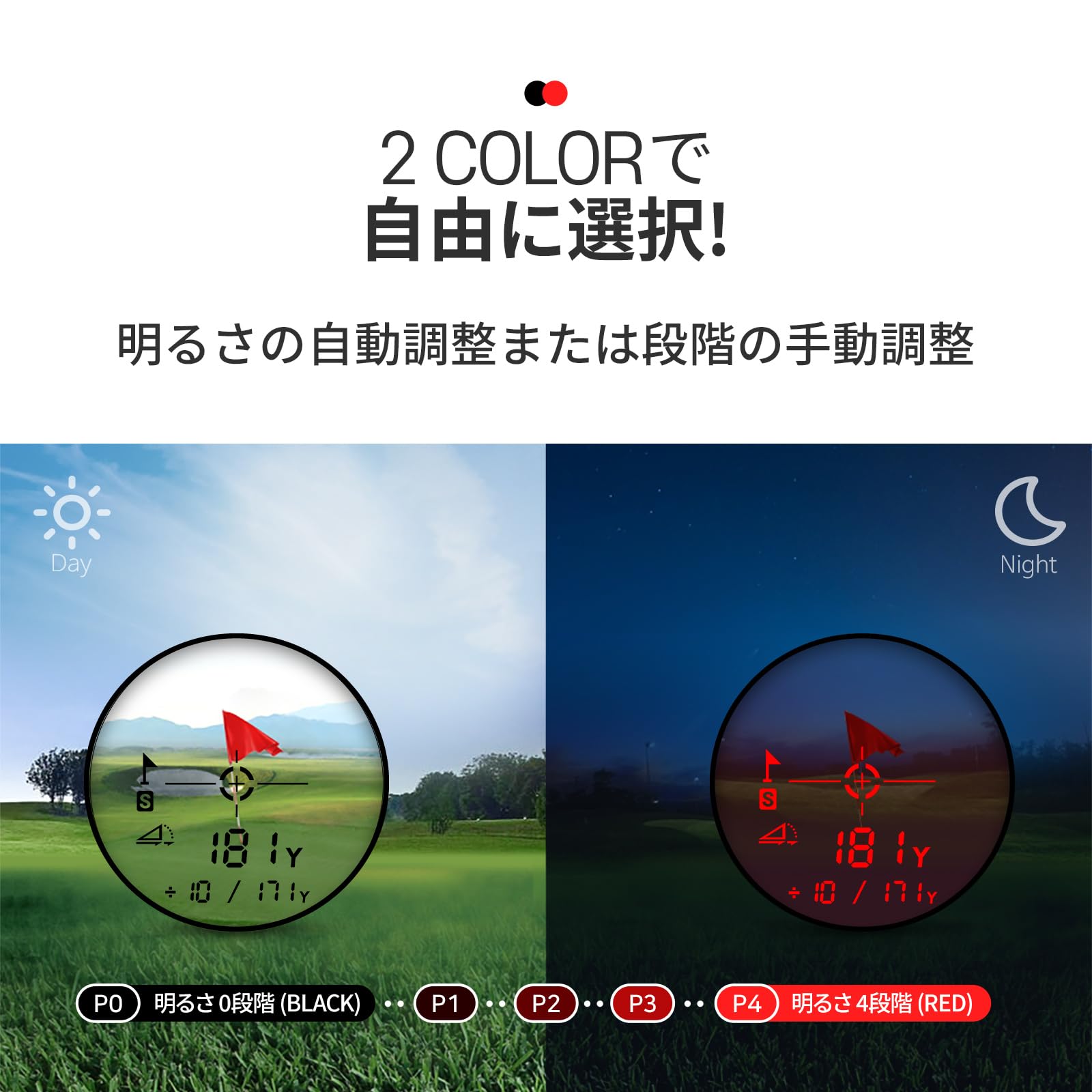 Amazon.co.jp: 【公式】 FineCaddie J5RED mini(ミニ) ゴルフ 距離計