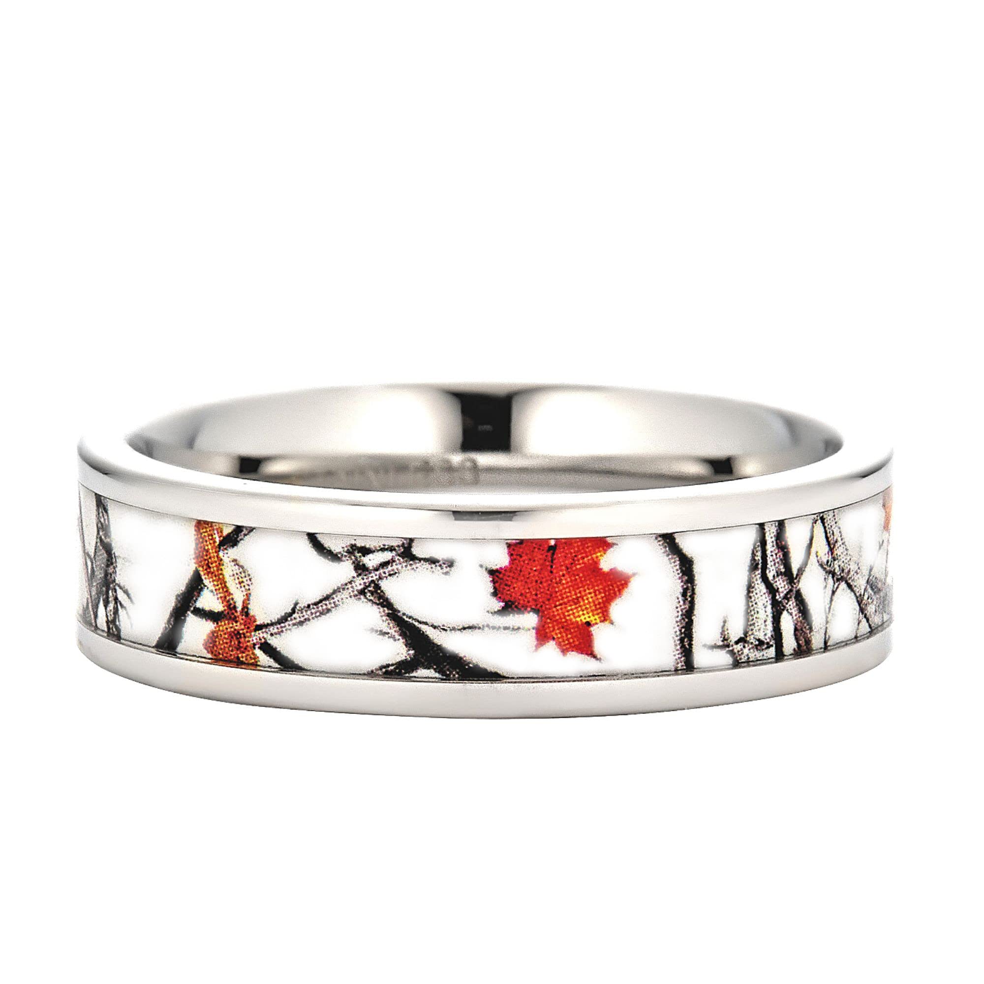 Kingsway Jewelryhis And Hers Camo Wedding Ring Sets Black White