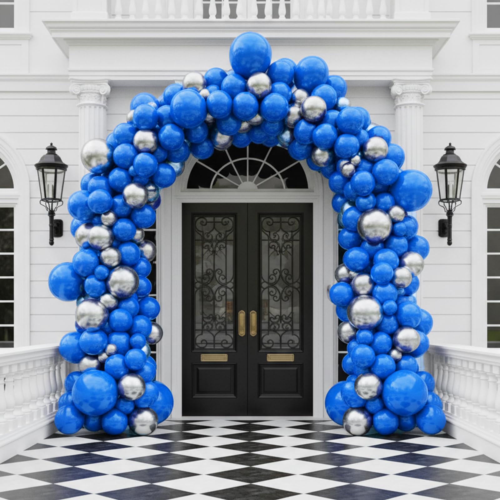 QIFU Royal Blue Balloons 100 Pack - Image 4