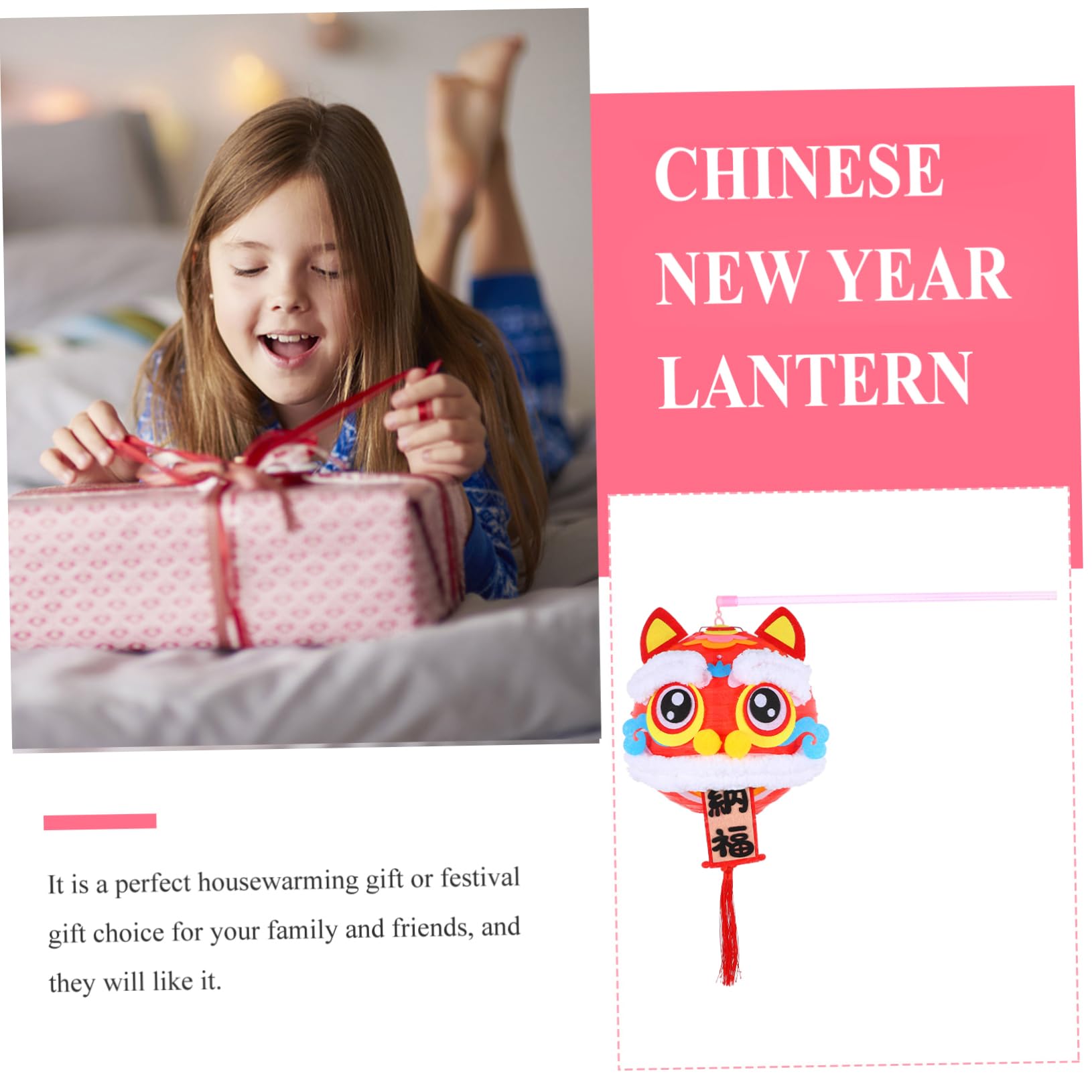 TOYANDONA 3pezzi Capodanno Per Kit Lanternine Festive Materiali Per Artigianali Per Attività e Celebrazioni Festive
