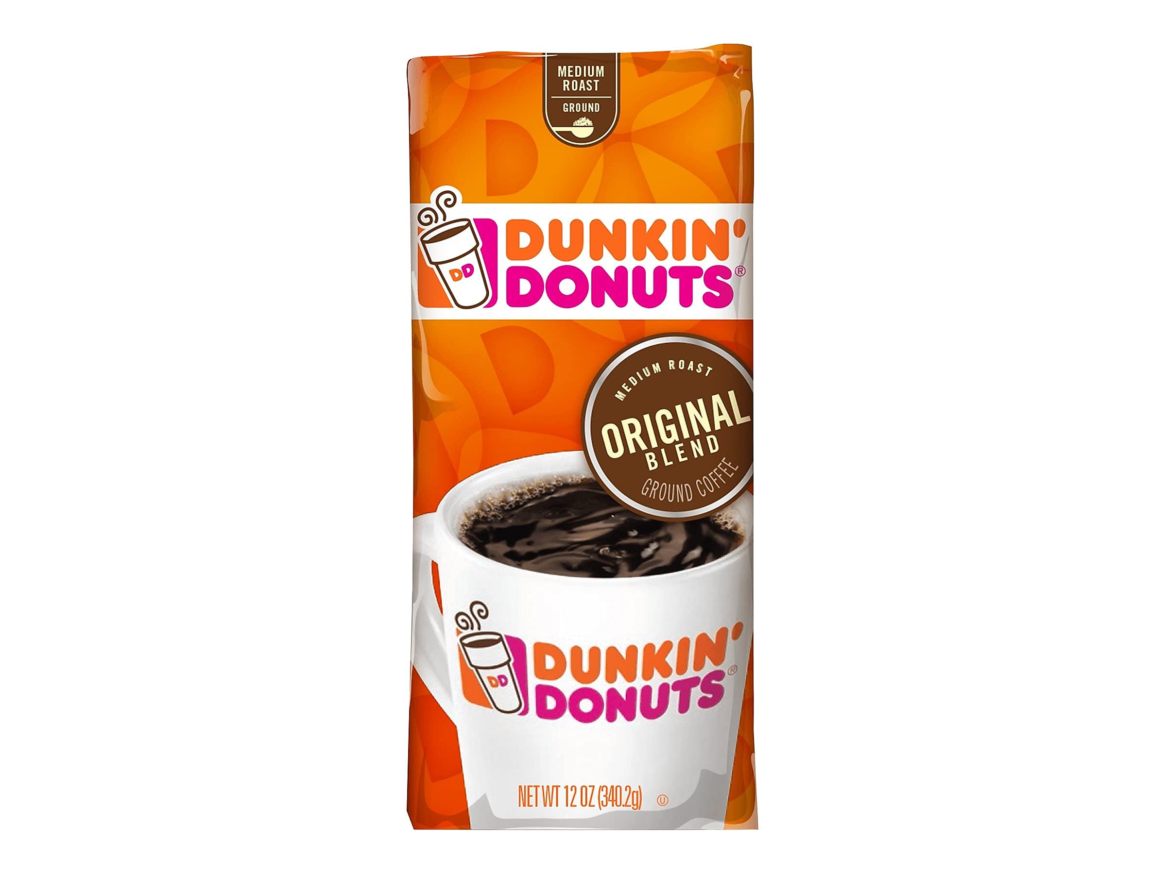 Dunkin Donuts Original Blend Medium Roast Ground Coffee 340g