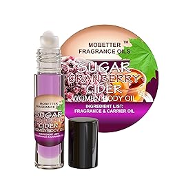 MOBETTER FRAGRANCE OILS Sugar Cranberry Cider Perfume Women Body Oil