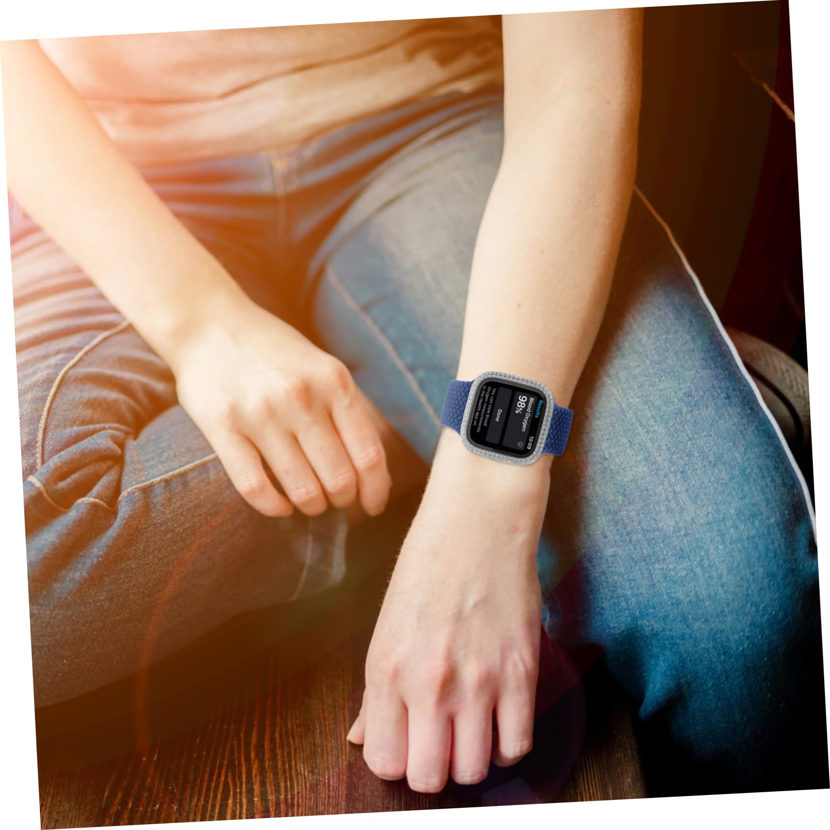 Artibetter 5stücke Fashion Watch Schutzcase Für Hard Pc Rahmen Displayschutz Mit Glänzendem Design Eleganter Schutz Für Kratzer Und Stöße Für Stilvolle Anlässe