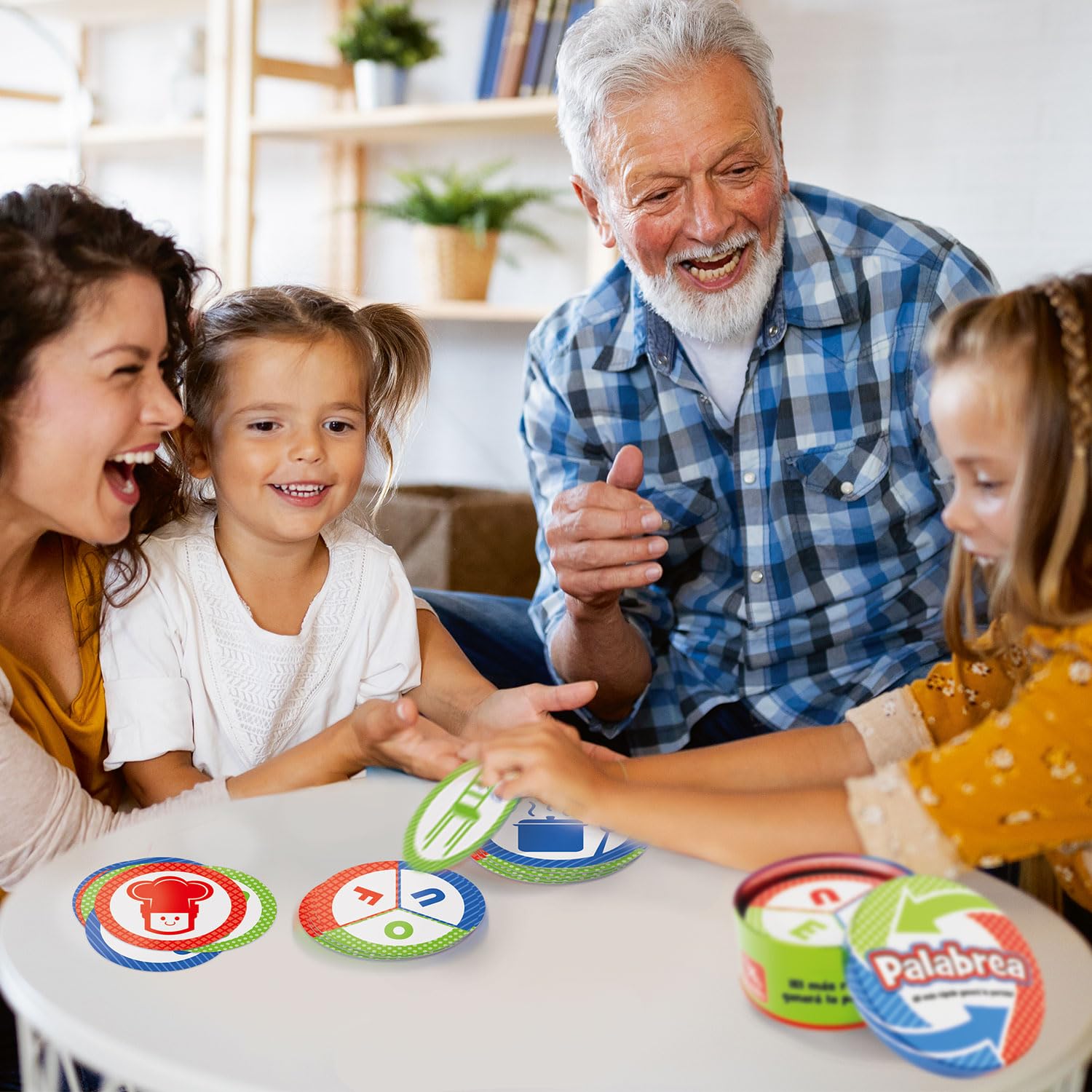 Ludilo Ludilo-8436536804584 Grabolo educativo, Gioco da Tavolo per Bambini, Agil