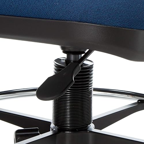 Miniatura 6 de Lorell 80010 Taburete ajustable para tareas múltiples, 24 pulgadas x 24 pulgadas x 40-12 pulgadas x 50-12 pulgadas, azul