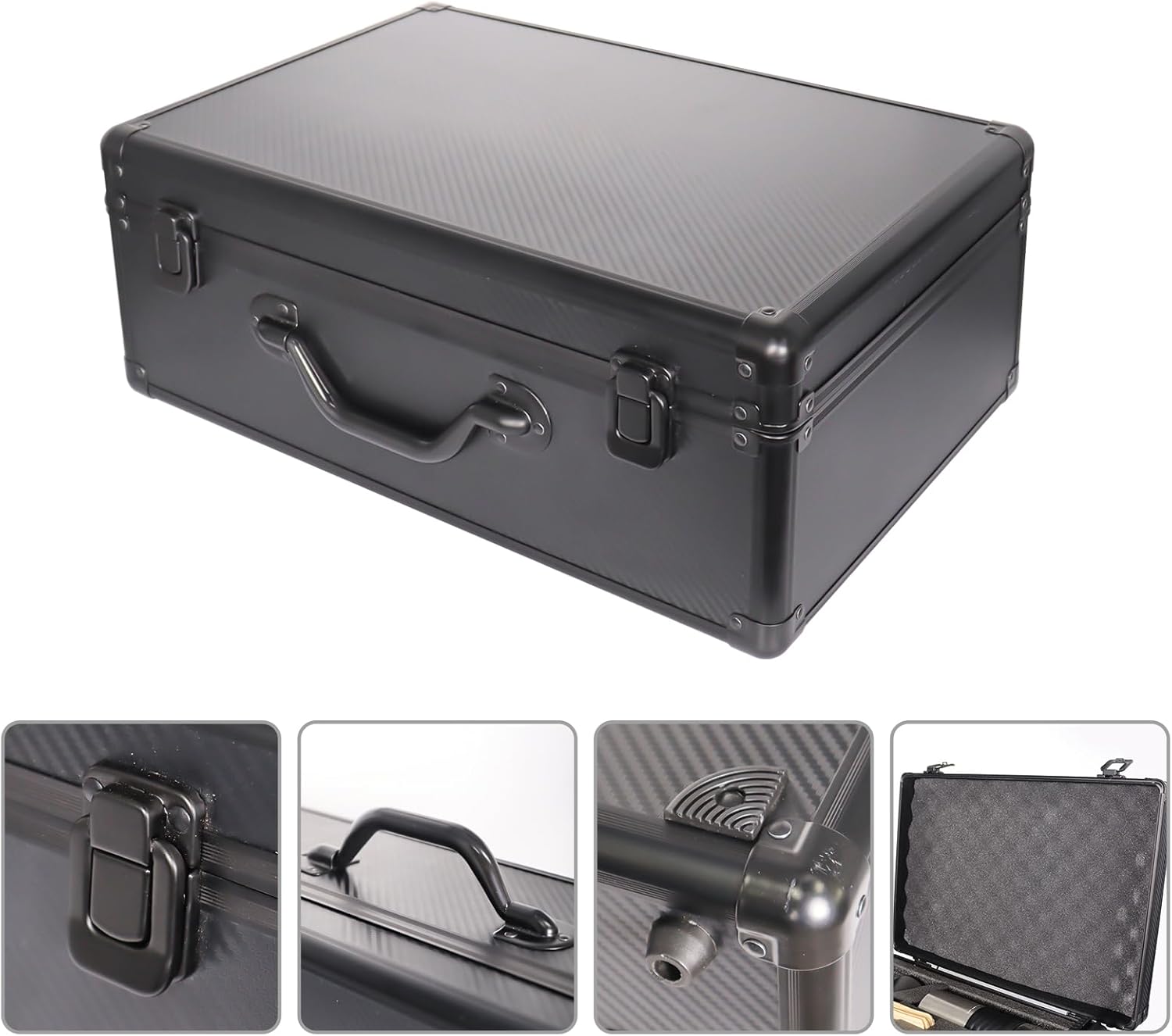 SOTECH Manual Coffee Maker Set with 850ml Stainless Steel Kettle, All in One Coffee Brewing Kit, Hand grinder, Travel Case for Outdoor Camping, Office