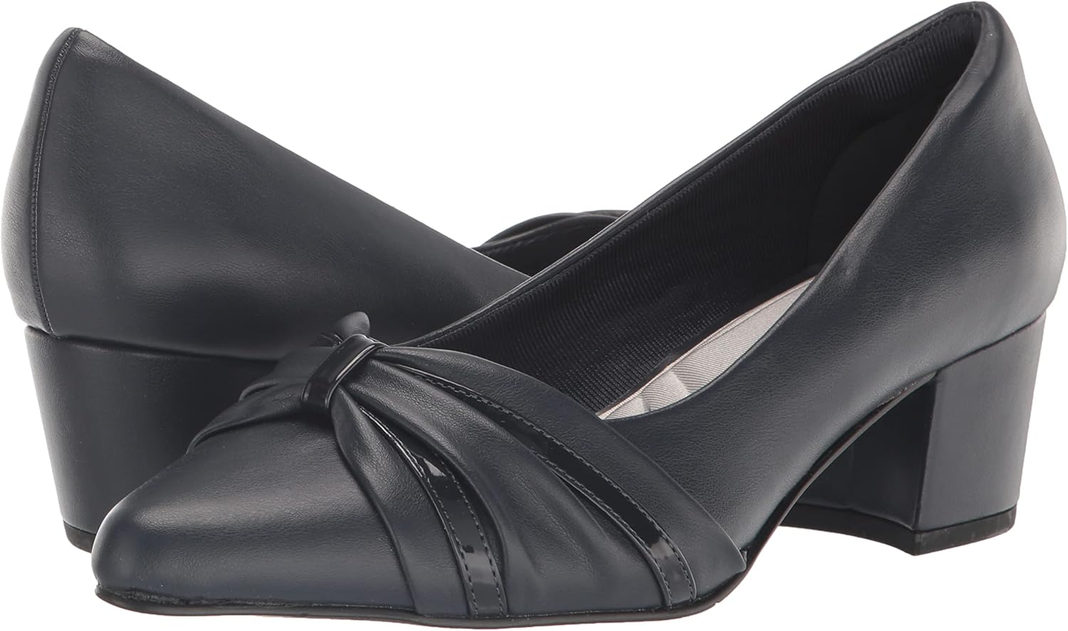 Easy Street レディース Millie パンプス, ネイビー, 8 X-Wide