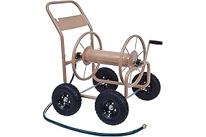 Liberty Steel Hose Reel Cart for Effortless Watering