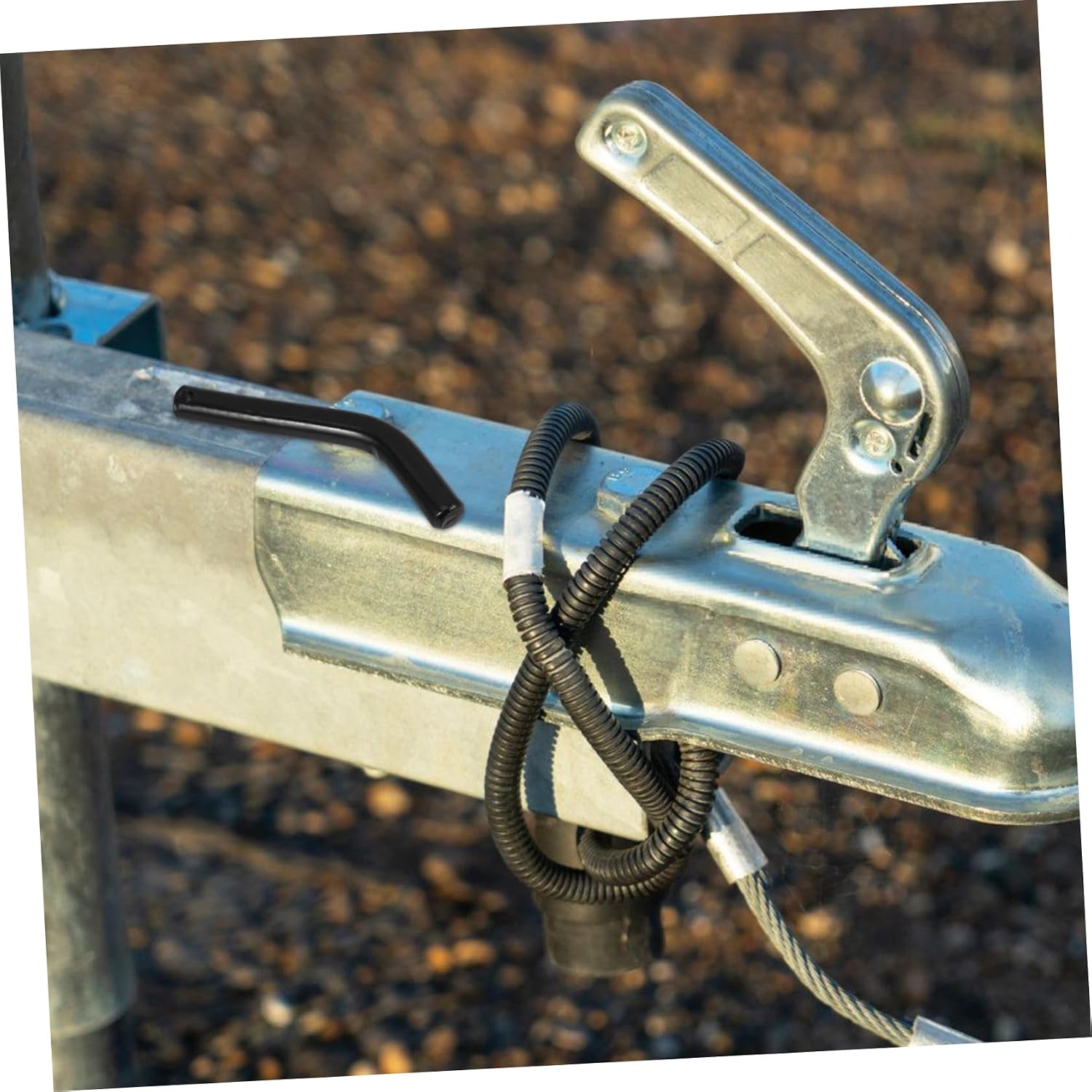 BESPORTBLE Tractor Trailer Hitch Pin Locking Clip for Enclosed Trailer Accessories Towing Hitch