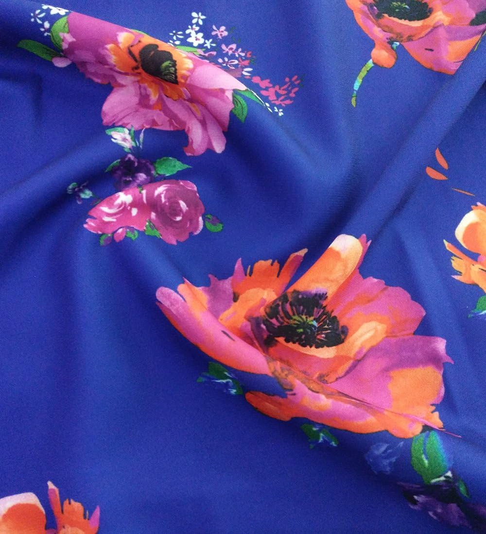 MITILLY Women's Halter Neck Boho Floral Print Loose Casual Sleeveless Short Dress - Image 4