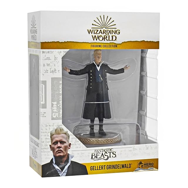 Foto 4 de 4 de EAGLEMOSS Estatua GELLERT GRINDELWALD 12CM