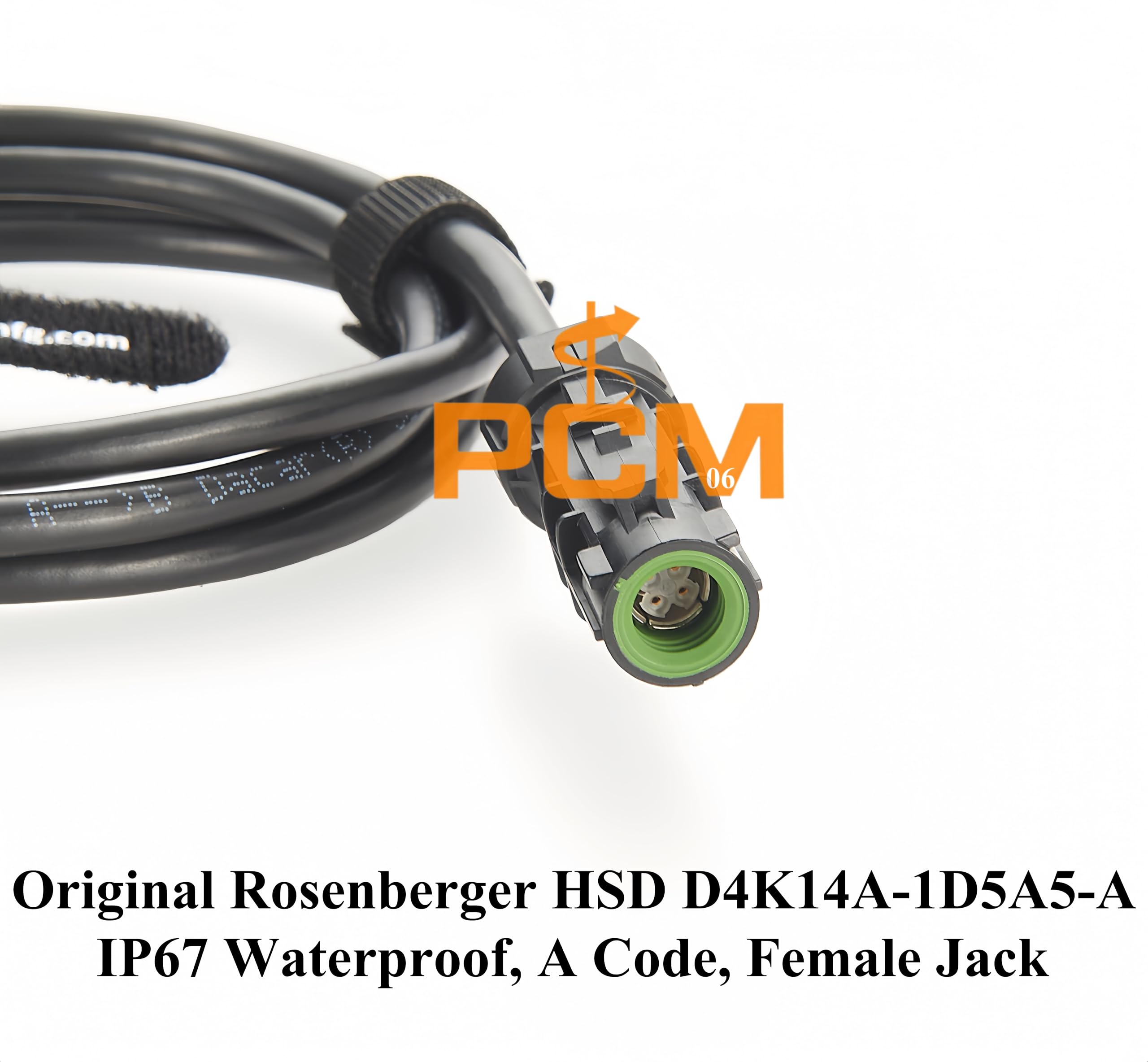 Rosenberger Fakra adattatore impermeabile HSD A Code 4P maschio D4S14A-1D5A5-A a femmina D4K14A-1D5A5-A cablaggio automobilistico per BMW/Audi (2 m)