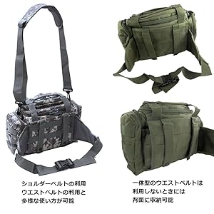 未使用品　2WAY BAG ミリタリーバッグ DEVICE ショルダーバッグ 斜めがけ メンズ レディース 2way