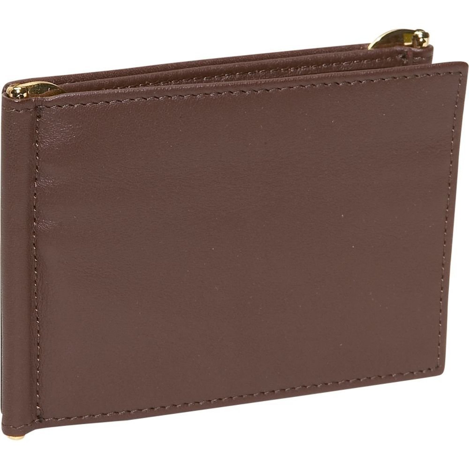 Royce Leather Double Money Clip Credit Card Wallet in Leather