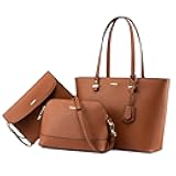 Handbags for Women Shoulder Bags Tote Satchel Hobo 3pcs Purse Set