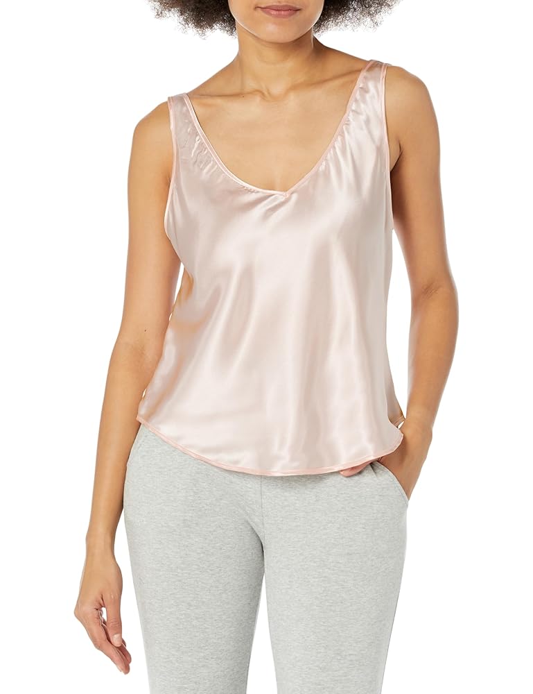 Shadowline Women's Satin Essentials Wide Strap Camisole