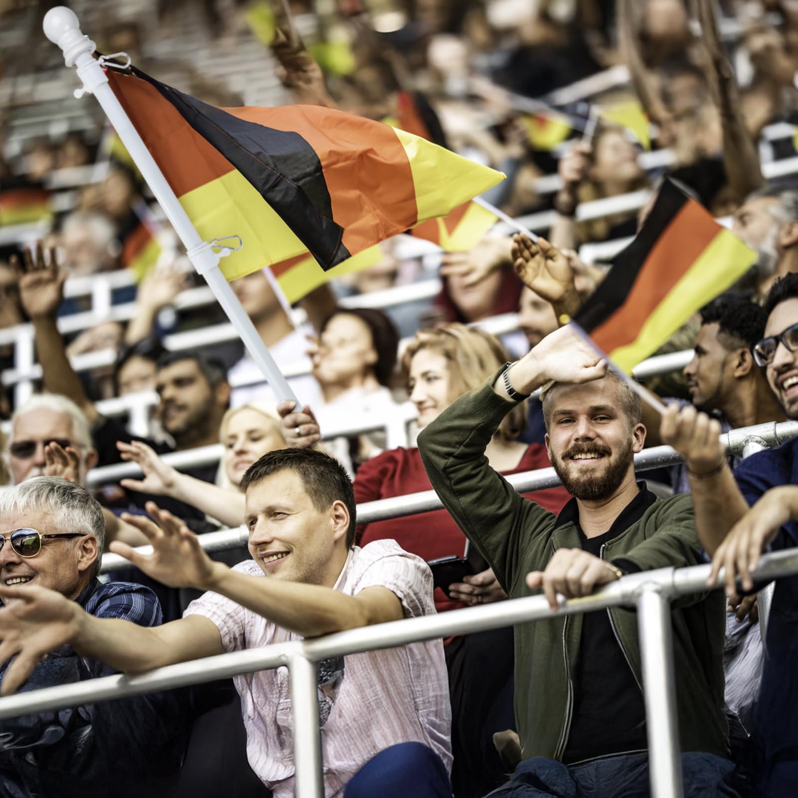 DBREAKS 1,5m maszt na flagę z uchwytem, uchwyt na flagę ze stali nierdzewnej, uchwyt na maszt flagowy na ścianie, maszt na flagę z antypoślizgowym uchwytem, akcesoria do masztu na flagę do flagi domu