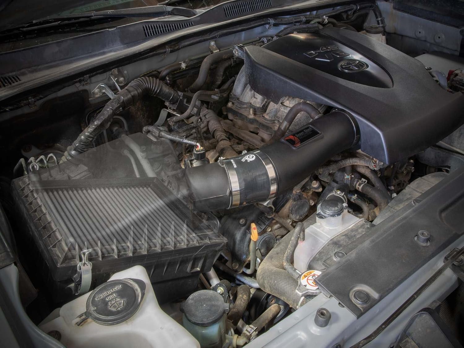 aFe POWER Super Stock Induction System w/Pro DRY S Filter, #55-10002D, Black