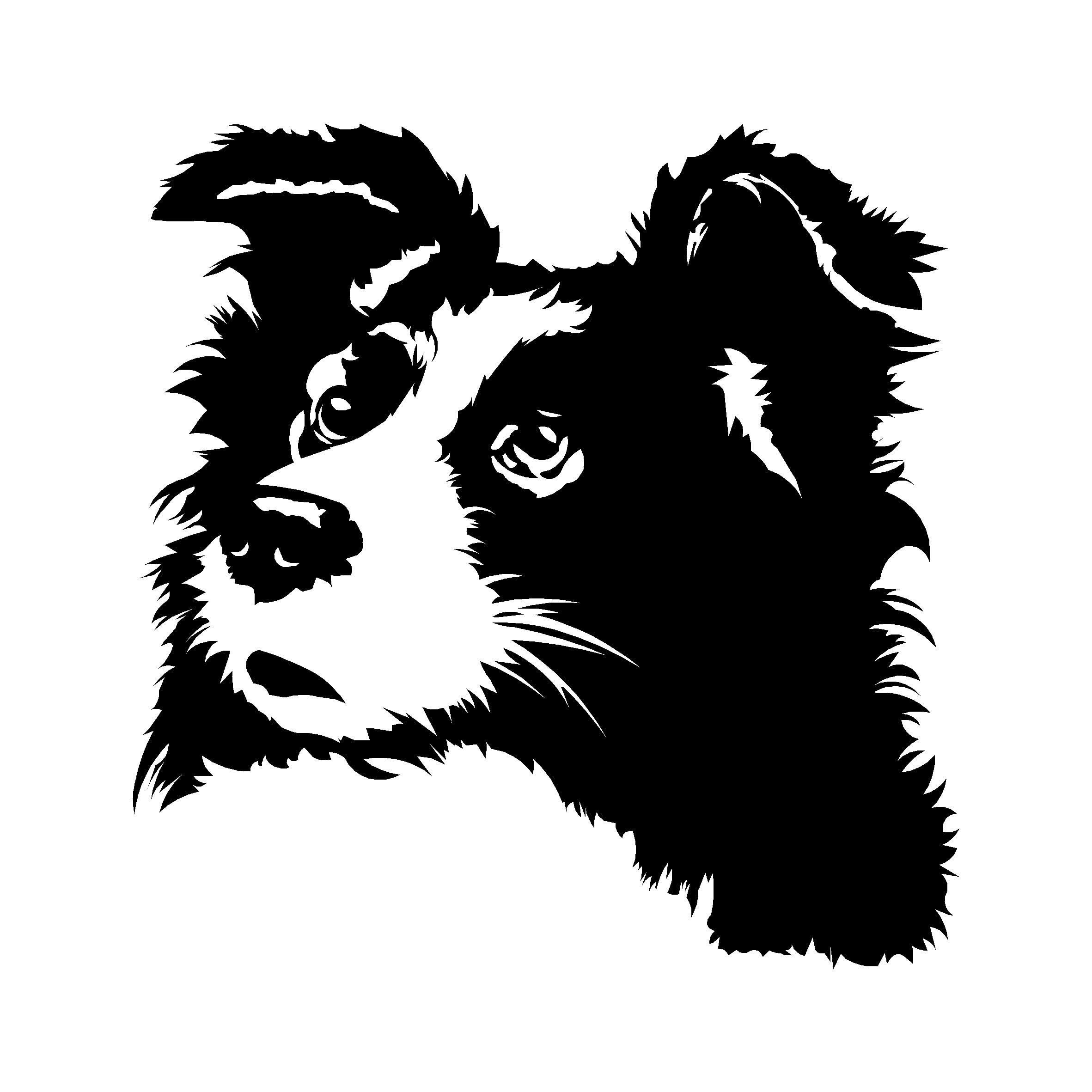 LightningSigns Border Collie Sheepdog Dog Car, Van Window Bumper Laptop Sticker SD3