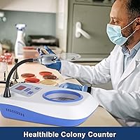 Vista 6 de Probador de microbiología con lupa y punta de sonda 110V