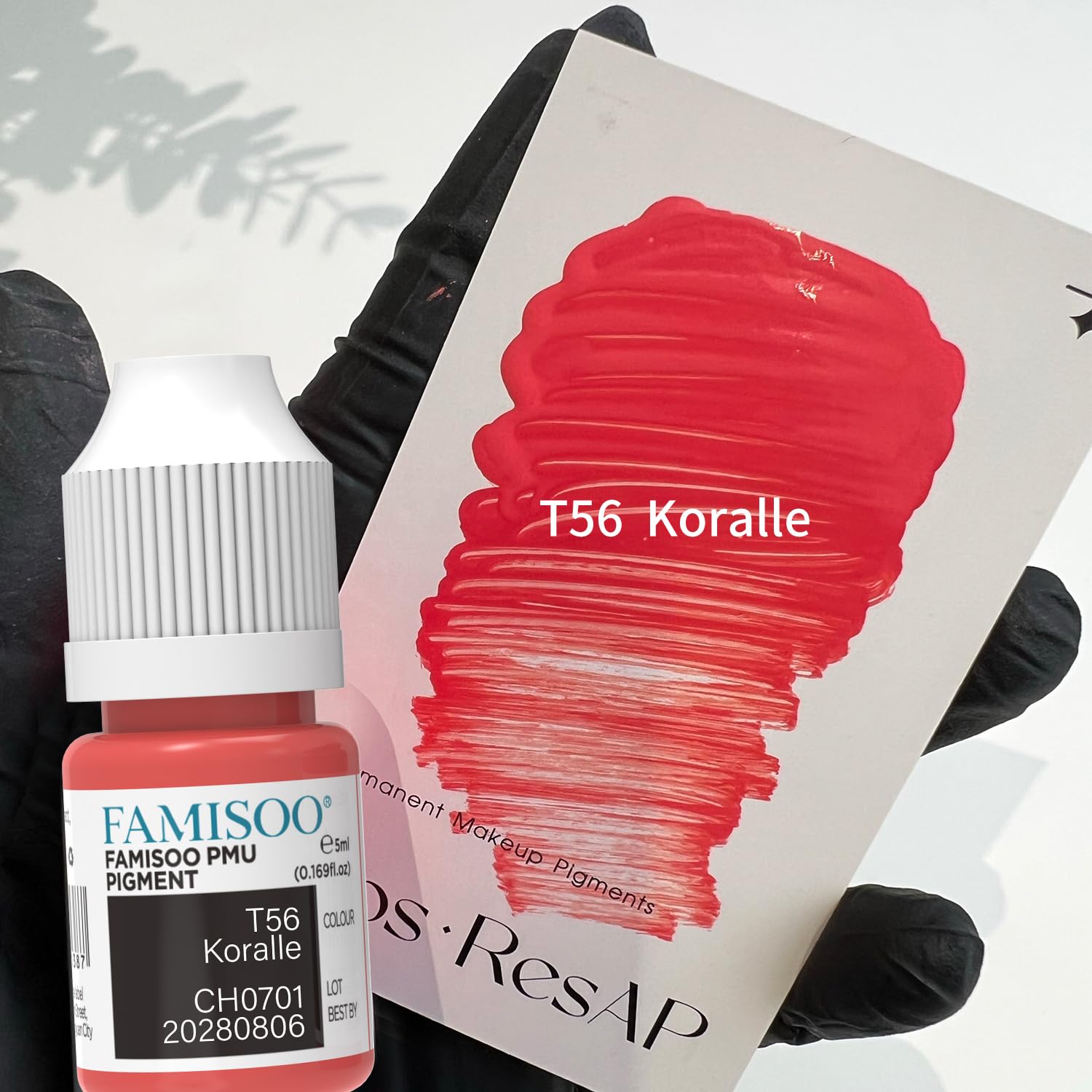 Amazon.com: FAMISOO Lip Set Professional PMU Pigment for Permanent