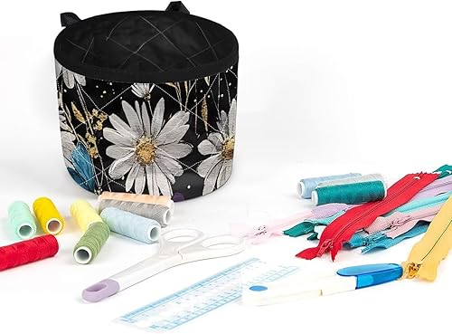 Miniatura 209 de Tapetes para máquina de coser de girasol y colibrí para mesa con bolsillos, para máquinas de coser de Acción de Gracias, alfombrillas para reducir