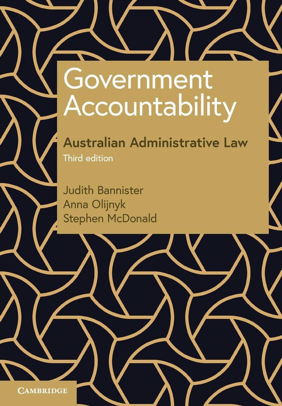 Government Accountability: Australian Administrative Law