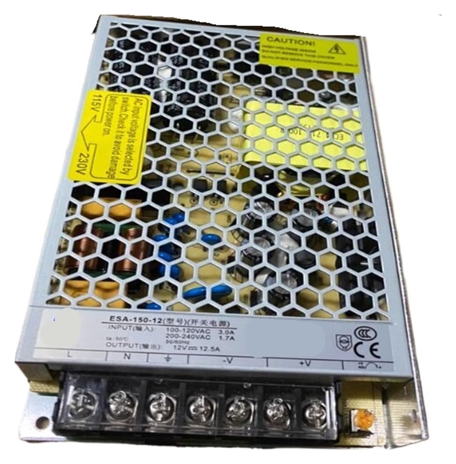 SWEWDSQG Power Supply 12V12.5A 150W ESA-150-12