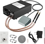 Soudeuse par Points Réglable pour Batteries 8000W, Kit Bricolage Hancaner, Soudeur par Points Portable Haute Performance avec Bande en Nickel pour Ensemble de Machines de Soudage par Points - 1