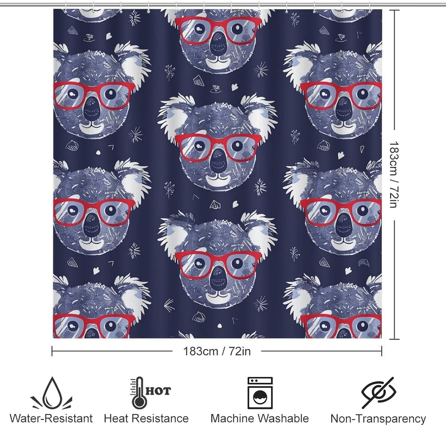 Four Piece Bathroom Set with Toilet Lid Cover and Non-Slip Rugs Minimalist Shower Curtain for Bathroom Set