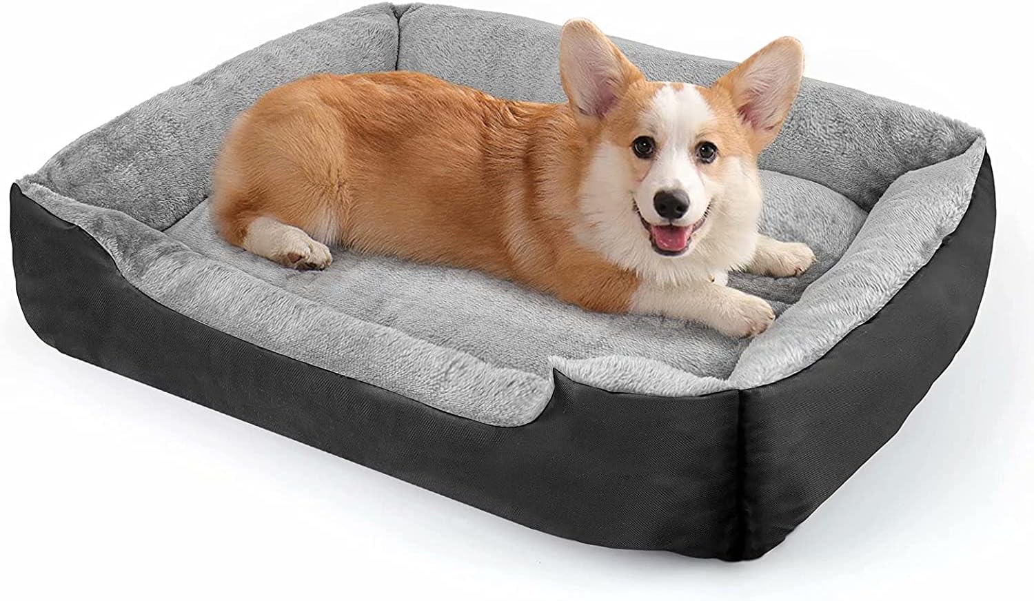 Dog Bed for Medium Dogs, Warming Washable Rectangle Pet Bed, Large Dog Bed with Waterproof Bottom for Large Dogs(28/31/37 inch)