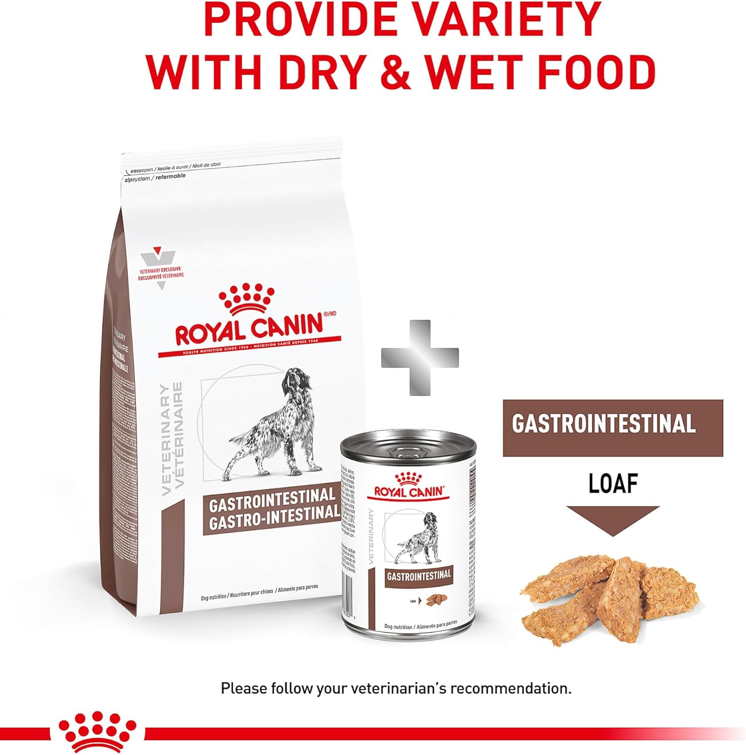 Royal Canin Veterinary Diet Canine Gastrointestinal High Energy Dry Dog Food, 22 lb - Image 7