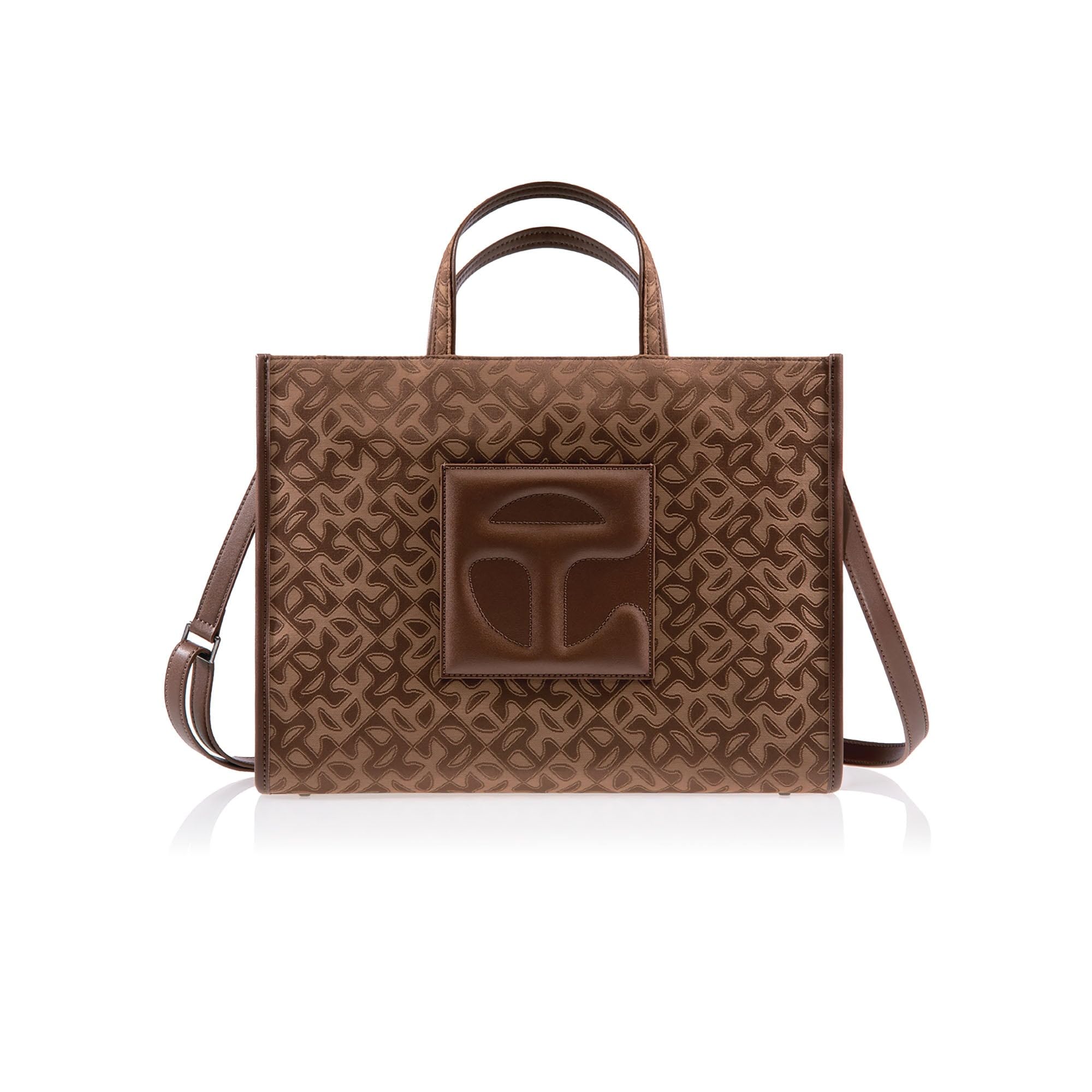 Medium Jacquard Shopping Bag
