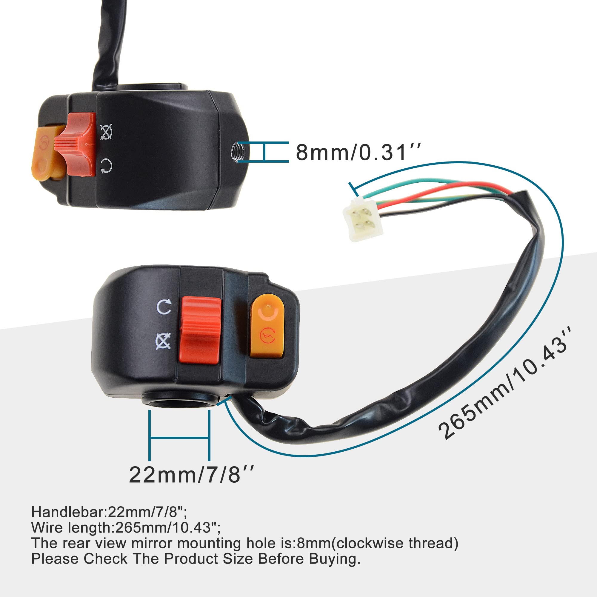 Interruptor De Boton Con Enclave De Encendido Y Apagado 3P, TBSS-315