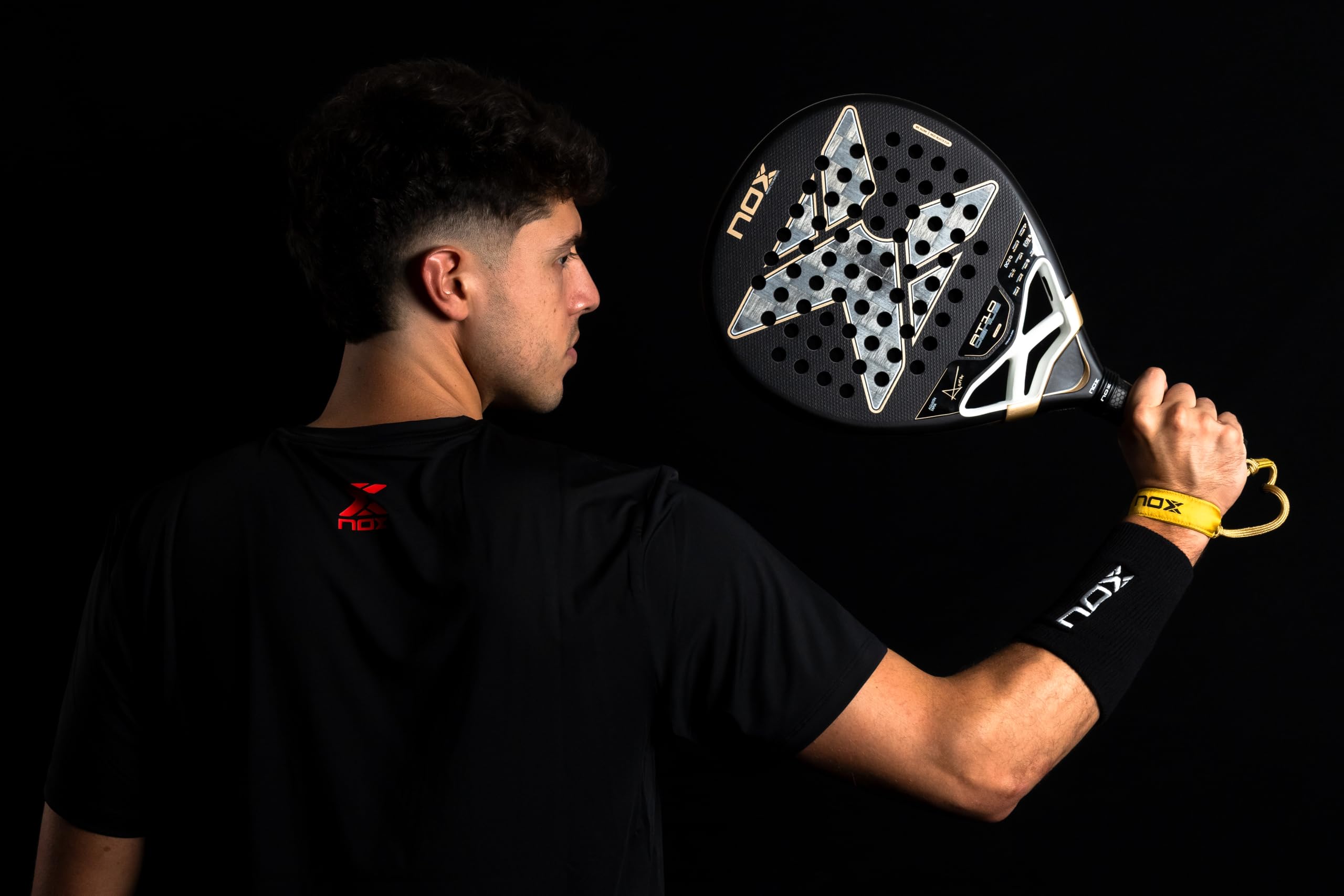 Nox At10 Genius 18k Alum 2026by Agustin Tapia Padel Racket 360-375 gr