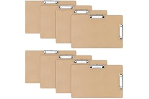 11 x 17 Clipping Board: Expand Your Workspace with Henoyso's Large Wooden Lap Board