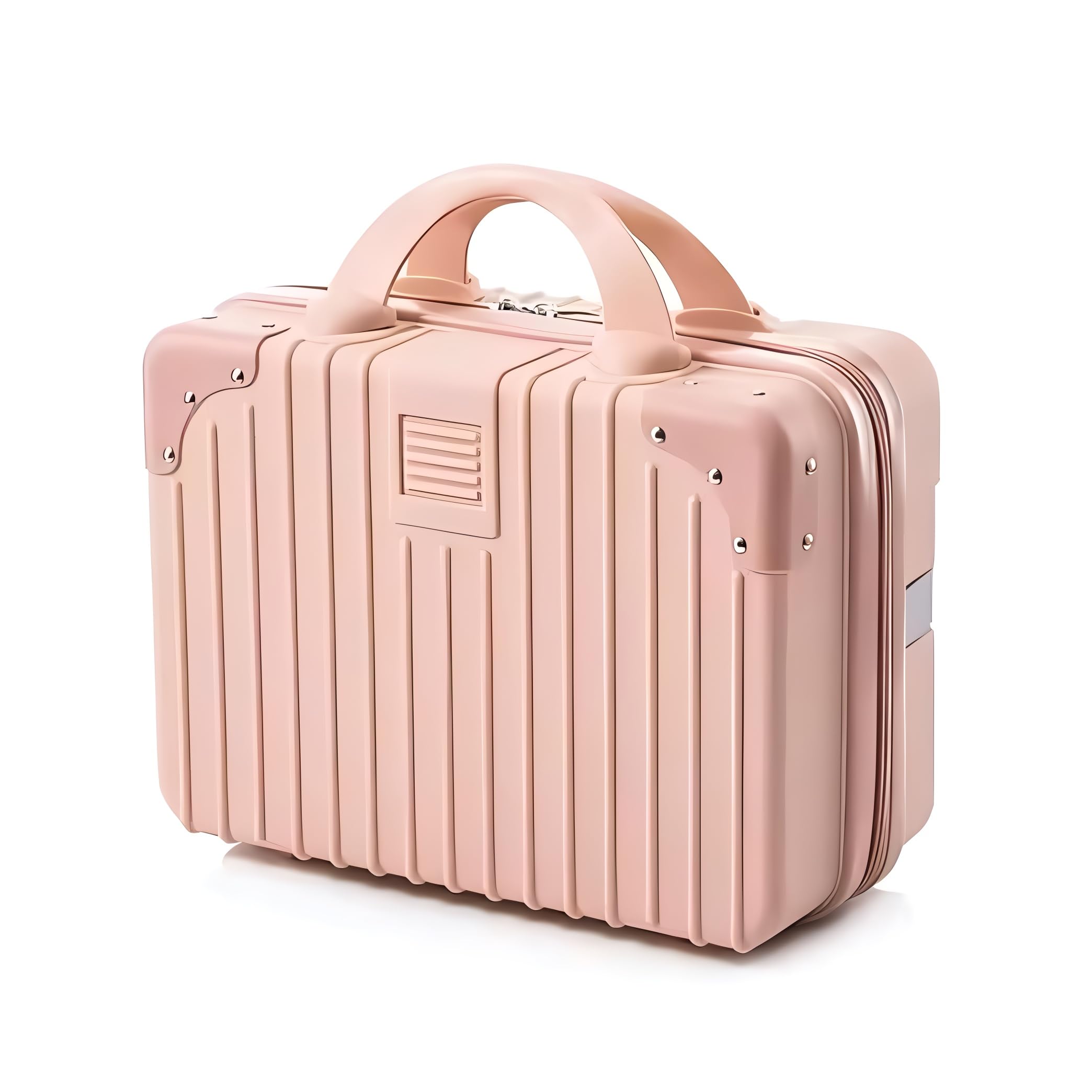Svaxen Luxury Vanity Case Mini Suitcase for Bride Makeup Kit | Hard Shell Travel Cosmetic Box for Women | Return Gift Trolley Bag | Stylish Small Luggage for Cosmetic & Toiletries Storage-image-44