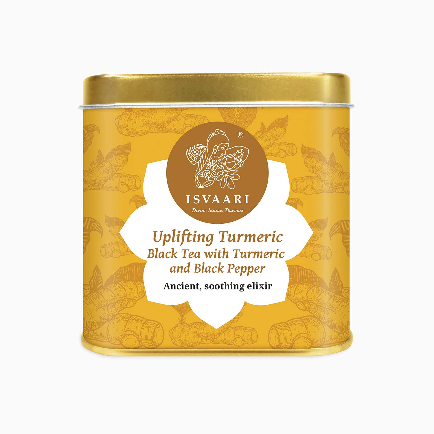 Isvaari Uplifting Herbal Turmeric Black Tea with Turmeric and Black Pepper, 50g (B08CVBNPKH) Amazon Price History, Amazon Price Tracker