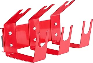 BISupply Gravity Spray Gun Holder Triple Paint Gun Rack - 3 Hook Magnetic Auto Paint Gun Holder for Gravity Feed Sprayer