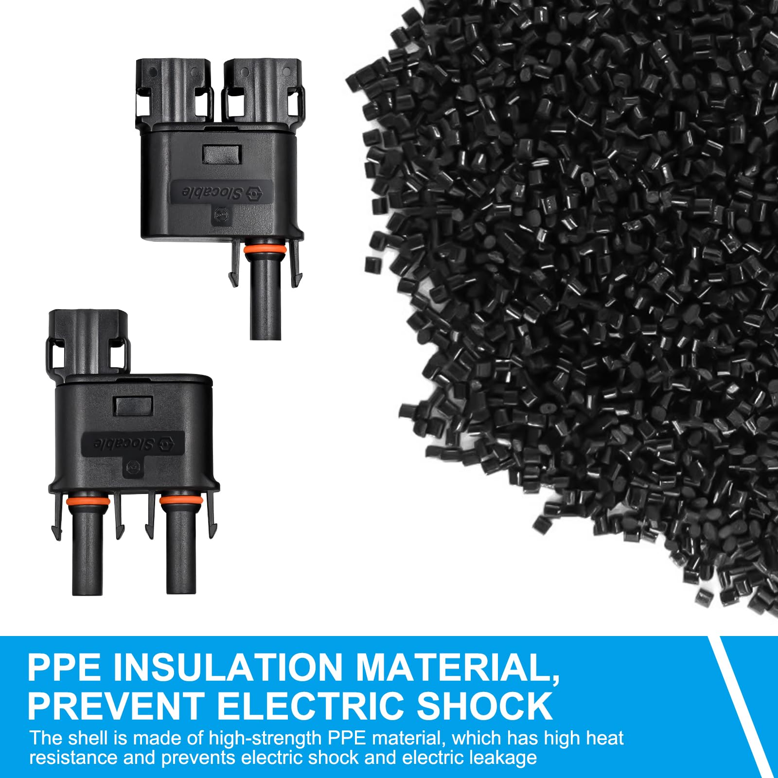 Amazon.com: Slocable Solar Branch Connector, Y Connector IP68 50A