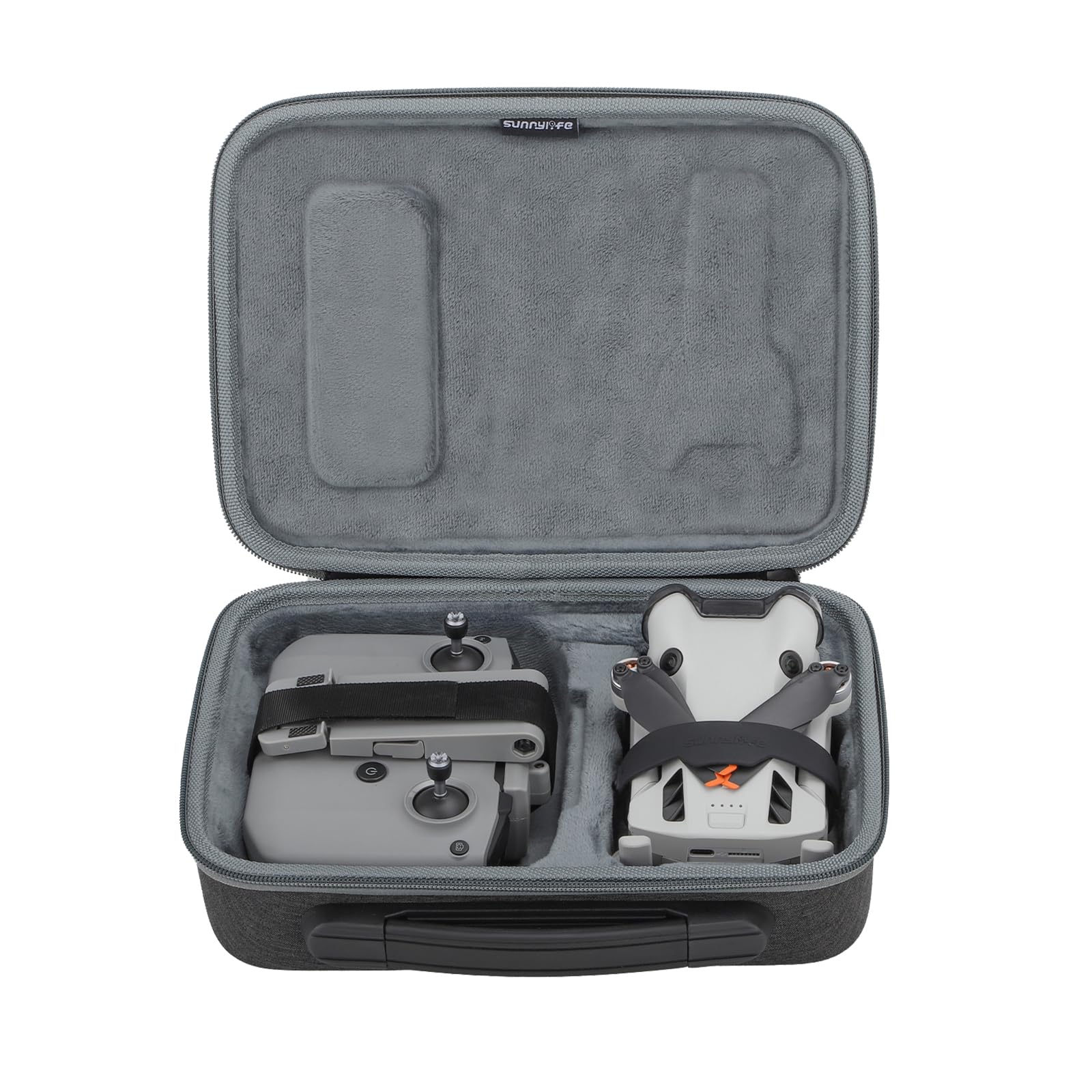 iEago RC Carrying Case for DJI Mini 4 Pro(Compatible with DJI RC 2/RC-N2 Controller) Portable Storage Bag Travel Bag for DJI Mini 4 Pro Fly More Combo Accessories