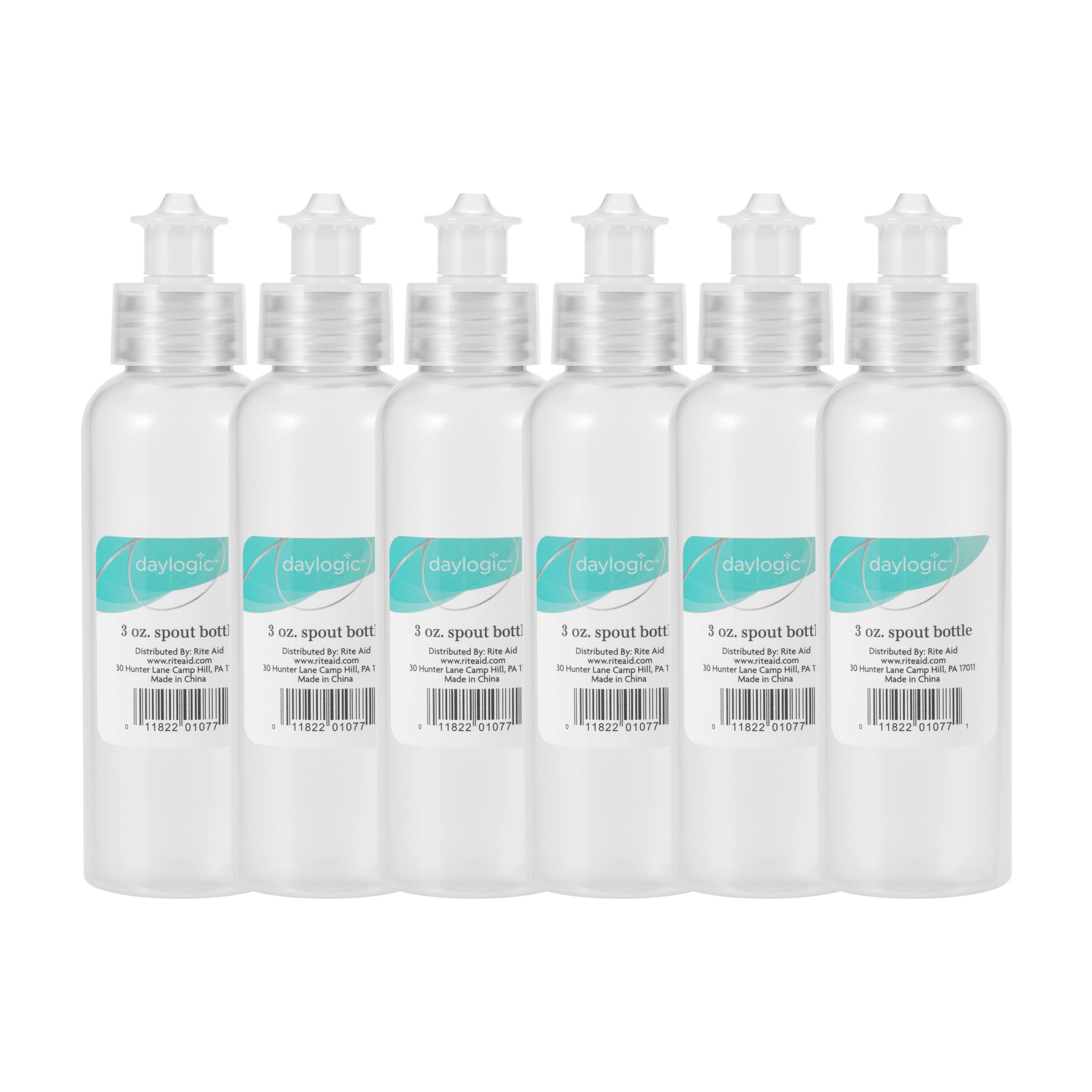 Daylogic Bottle, Clear, 3 oz, Bottle