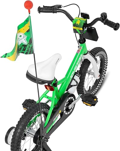 Miniatura 9 de JOYSTAR Little Daisy - Bicicleta infantil para niñas y niños de 2 a 7 años, bicicletas para niñas de 12, 14 y 16 pulgadas, con asiento de bicicleta