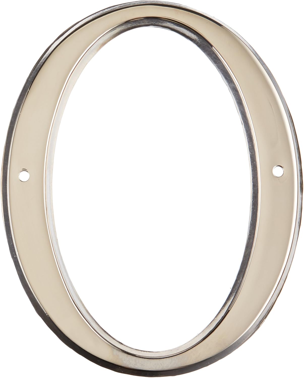 Baldwin 90670190# 0 House Number Flat, Black
