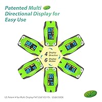 Vista 3 de CHOICEMMED OLED Frog - Oxímetro de pulso pediátrico para niños, oxímetro de pulso SP02 para niños, monitor de saturación de oxígeno en sangre