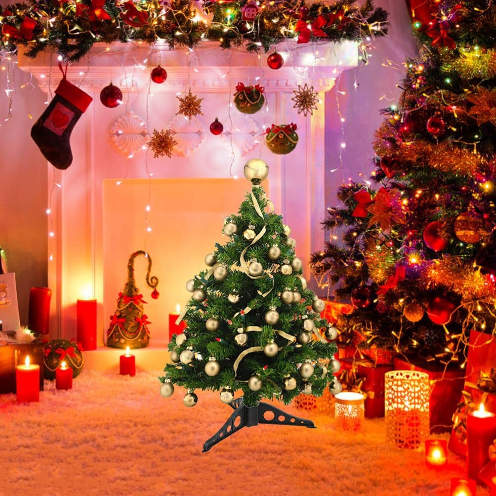 Plastic Xmas Tree Bracket Christmas Tree Base Stand Mat Sturdy Support for Home Decor